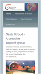 Mobile Screenshot of oasis-stroud.org